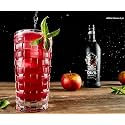 Juice Glasses Drinking Glasses, Highball Lead-Free Glasses, Tumblers for Water, Juice, Beer, Cocktail and Mixed Drinks - Pieces, Transparent (TR-18, 6 Count (Pack of 1))