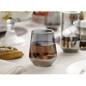 mivana premium juice glasses 450 ml drinking glasses highball lead-free glasses tumblers for water juice beer cocktail and mixed drinks - 4 pieces transparent parpal- a 4 count pack of 1