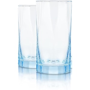 450 ml premium glasses modern bar cocktail ampmocktail drinking glasses highball lead-free glasses tumblers for waterbeer set of 2 efr - 05 2 count