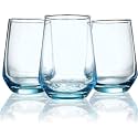 Premium Juice Glasses 450 ML Drinking Glasses, Highball Lead-Free Glasses, Tumblers for Water, Juice, Beer, Cocktail and Mixed Drinks - 2 Pieces, Transparent (Juice Glasses, 2 Count)