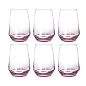 450 ML Premium Glasses Modern Bar Cocktail &amp;Mocktail Drinking Glasses, Highball Lead-Free Glasses, Tumblers for Water,Beer Set of 2 (EFR - 05, 2 Count)