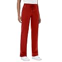 MIVEI Straight Leg Scrub Pants for Women with 8 Pockets High Rise Modern Classic Fit Cargo Scrub Bottom Flare Drawstring