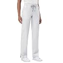 MIVEI Straight Leg Scrub Pants for Women with 8 Pockets High Rise Modern Classic Fit Cargo Scrub Bottom Flare Drawstring