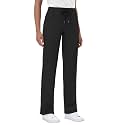 MIVEI Straight Leg Scrub Pants for Women with 8 Pockets High Rise Modern Classic Fit Cargo Scrub Bottom Flare Drawstring