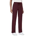 MIVEI Straight Leg Scrub Pants for Women with 8 Pockets High Rise Modern Classic Fit Cargo Scrub Bottom Flare Drawstring