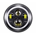 Miwings 6 LED Projector Headlight with Dual
