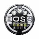 Miwings Round LED Boss Style HiLow Beam
