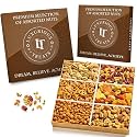 Easter Gift Tray for Adults | Gourmet Mixed Nuts Snacks Care Package | College Students Teens and Adult, 6 Assortment Healthy Snack Tray Gourmet Nuts Variety Pack, Dorm Gifts for Boys and Girls