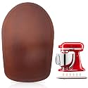 Mixer Slider Compatible with 4.5-5 QT Kitchen Aid Stand Mixers, Kitchen Countertop Storage Mover Sliding Caddy Mixer Slider Mat for Kitchen Aid Stand Mixer Accessories Attachment (Pine Wood - Brown)