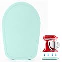 Mixer Slider Compatible with 4.5-5 QT Kitchen Aid Stand Mixers, Kitchen Countertop Storage Mover Sliding Caddy Mixer Slider Mat for Kitchen Aid Stand Mixer Accessories Attachment (Blue)