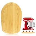Mixer Slider Compatible with 4.5-5 QT Kitchen Aid Stand Mixers, Kitchen Countertop Storage Mover Sliding Caddy Mixer Slider Mat for Kitchen Aid Stand Mixer Accessories Attachment with Footwell