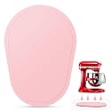 Mixer Slider Compatible with 5.5-8 QT Kitchen Aid Stand Mixers, Kitchen Countertop Storage Mover Sliding Caddy Mixer Slider Mat for Kitchen Aid Stand Mixer Accessories Attachment (Pink)
