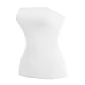MixMatchy Women's Stretchy Strapless Tube Top Y2K Bandeau Top