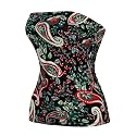 MixMatchy Women's Stretchy Strapless Tube Top Y2K Bandeau Top