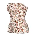 MixMatchy Women's Stretchy Strapless Tube Top Y2K Bandeau Top