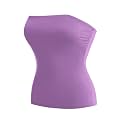 MixMatchy Women's Stretchy Strapless Tube Top Y2K Bandeau Top