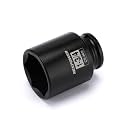 MIXPOWER 1/2" Drive Deep Impact Socket, CR-MO, 1-3/4 inch, 6 Point, Axle Nut Impact Grade Socket for Easy Removal