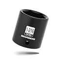 MIXPOWER 1/2" Drive Shallow Impact Socket, CR-MO, 1-3/16", 6 Point, Radius Corner Design, Axle Nut Impact Grade Socket for Easy Removal