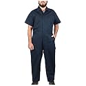 Men's Navy Half Sleeve XXX-Large Coverall (Boiler Suit and Dungaree)