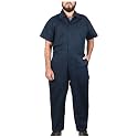 Men's Navy Half Sleeve Medium Coverall (Boiler Suit and Dungaree)