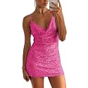 MIYIEONZ Women39s Sequin Sparkly Glitter Dress Sexy