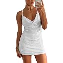 MIYIEONZ Women39s Sequin Sparkly Glitter Dress Sexy