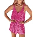 MIYIEONZ Womens Sequin Dress Sexy Sparkly Mini Dresses