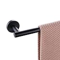 Miyili Matte Black 30" Towel Bar SUS 304 Stainless Steel Towel Holder for Bathroom or Kitchen Wall Mount