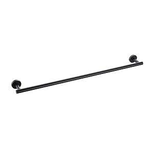 miyili 36-inch bathroom kitchen towel bar matte black