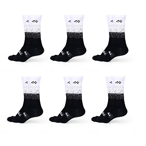 mizaki double coloured anti-slip football socks for men amp women calf length - football grip stockings with rubber pad grip technology