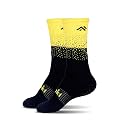 Mizaki Double Coloured Anti-Slip Football Socks for Men &amp; Women Calf Length - Football Grip Stockings with Rubber Pad Grip Technology