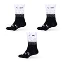 Mizaki Double Coloured Anti-Slip Football Socks for Men &amp; Women Calf Length - Football Grip Stockings with Rubber Pad Grip Technology