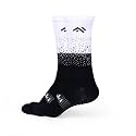 Mizaki Double Coloured Anti-Slip Football Socks for Men &amp; Women Calf Length - Football Grip Stockings with Rubber Pad Grip Technology