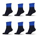 Mizaki Double Coloured Anti-Slip Football Socks for Men &amp; Women Calf Length - Football Grip Stockings with Rubber Pad Grip Technology