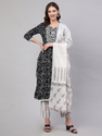 Mizaz Women Kurta Pant Dupatta Set
