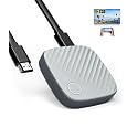 AT-Mizhi Wireless HDMI Display Dongle Adapter 4K Output/5G - Mirror Screen Display Adapter, Video/Audio from Phone/Pad/Android/Mac/Win Laptop to TV/Projector/Monitor, Support Miracast/Airplay/DLNA