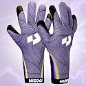 Primas VG 1.0 Goalkeeper Gloves – Hybrid Negative Cut, 4mm Latex Palm, ThumbWrap Technology, Skin Wrap Fit, Versatile Grip 1.0, Breathable & Snug Fit for Match & Training (Lavender, 9)