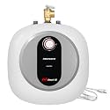 Electric Tank Water Heater 2.5 Gal, 120V Mini Under Sink with Anode Rod