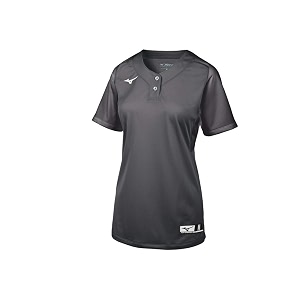 Mizuno Aerolite 2-Button Fastpitch Fastpitch Softball Jersey
