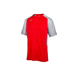 mizuno aerolite crew baseball jersey