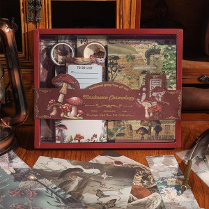 MJKD 346pcs Vintage Scrapbook Stickers Pack for