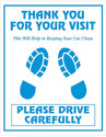 MJM Paper Disposable Paper Mat For  Universal For Car