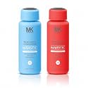 MK Professional Majestic Keratin Replenishing Shampoo and Conditioner Combo 300ml Each, Argan Oil Infused Hair Care, Sulphate and Paraben Free, Moisture and Smoothing Care for Men and Women, All Hair Type