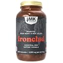 MK Supplements IRONCLAD | Beef Spleen & Bison Heart Capsules | ~58% DV Heme Iron + CoQ10 | No GI Distress | Freeze-Dried | 150 Capsules