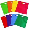 Multicolor D-Cut Cloth Carry Bag, Handle Bag Enviorment Friendly Shopping Bag, Daily Use Bag, Gift Bag, Tote Bag Size 9X12 Inch