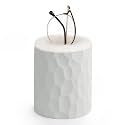 Mkono Glasses Holder for Nightstand, Plush Lined Eyeglass Stand Organizer