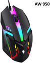 MKV A-Gaming Mouse Wired For Compute Wired Ambidextrous Optical  Gaming Mouse (USB 2.0, Multicolor)