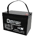 ML-GROUP34-12 Volt 60 AH, Internal Thread (INT) Terminal, Rechargeable SLA AGM Battery