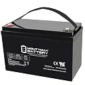 ML125-12 - 12 Volt 125 AH, Internal Thread (INT) Terminal, Rechargeable SLA AGM Battery