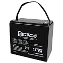 ML55-12INT -12 Volt 55 AH, Internal Thread (INT) Terminal, Rechargeable SLA AGM Battery